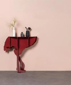 Ibride Diva Ostrich Wall Console