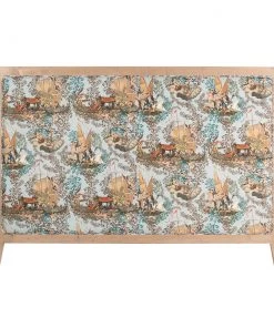 Mind The Gap MTG FURNITURE - TUFTED HEADBOARD - UPHOLSTERED IN JOURNEY TO EDEN LINEN FABRIC