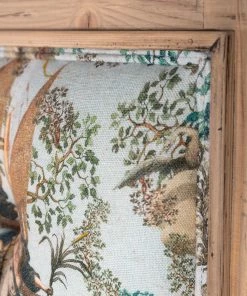 Mind The Gap MTG FURNITURE - TUFTED HEADBOARD - UPHOLSTERED IN JOURNEY TO EDEN LINEN FABRIC