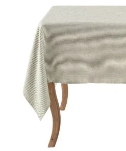 Mind The Gap Twill Stripe Green Table Cloth Les Jardins Royaux 11 Mind The Gap Twill Stripe Green Table Cloth Les Jardins Royaux