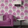 The Graduate Collection New Showgirls Wallpaper Metallic Pink & Cream