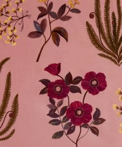 Liberty Fabrics Botanical Flora Wellington Velvet Fabric, Lacquer New