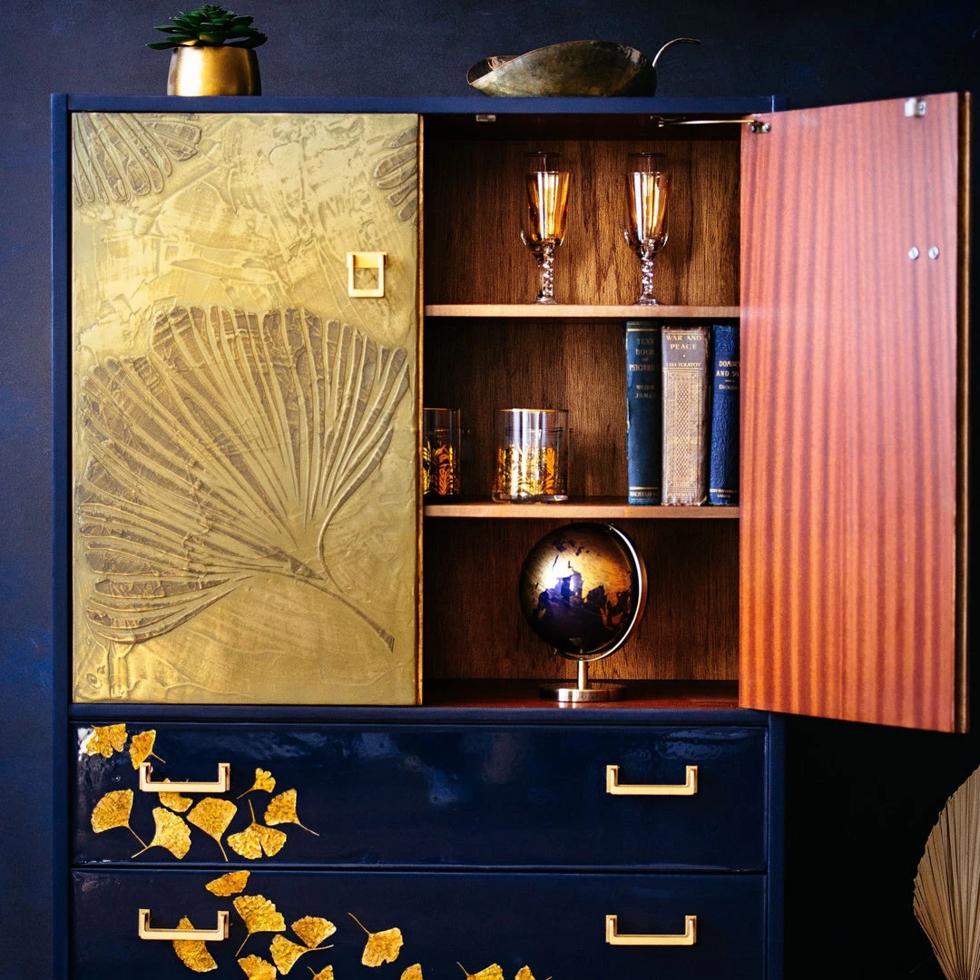 Lady Griddilebone Ginkgo Restored Cabinet 4 Lady Griddilebone Ginkgo Restored Cabinet