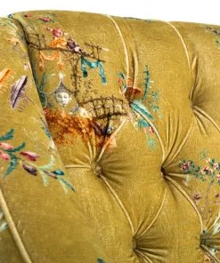 Mind The Gap Velvet Fabrics, Chinoiserie