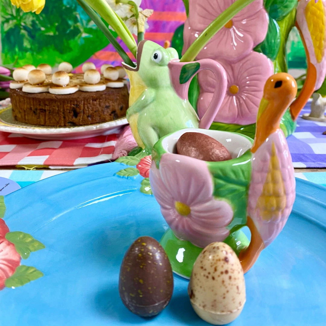 Rice By Rice New Ceramic Crane Egg Cup 4 Rice By Rice New Ceramic Crane Egg Cup