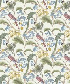 Josephine Munsey Living Branches Fabric Ivory New 7 Josephine Munsey Living Branches Fabric Ivory New