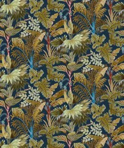 Josephine Munsey Palm Grove Wallpaper Navy And Olive