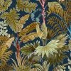 Josephine Munsey Palm Grove Wallpaper Navy And Olive