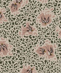 Josephine Munsey Bea's Swallows Wallpaper Alma & Osney Blue