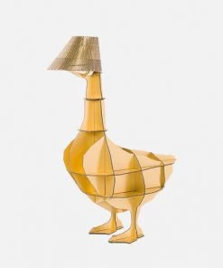 Ibride Junon - Illuminated Goose Bedside Table & Lamp