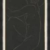 Mind The Gap Framed Art FEMALE NUDE BY ERIC GILL