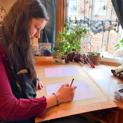 The Monkey Puzzle Tree Metamorphosis Linen Union By Kirsty Greenwood 9 The Monkey Puzzle Tree Metamorphosis Linen Union By Kirsty Greenwood