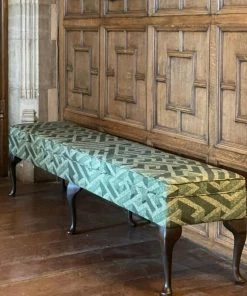 Josephine Munsey Labyrinth Fabric Green New