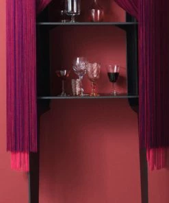 Memphis To Miami Ibride Lady Alpaga Luxury Wall Cabinet