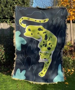 Memphis To Miami Stray Studio Blankets And Throws - Leo