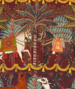 Mind The Gap New Woodstock Collection, Carnaval Green Wallpaper