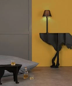 Ibride Rose & Thorn Divia Lucia Ostrich Console Table