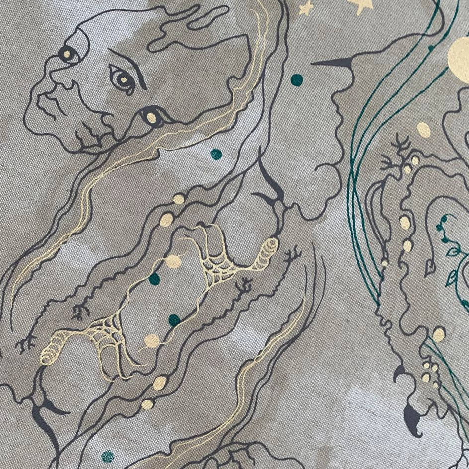 The Monkey Puzzle Tree Metamorphosis Linen Union By Kirsty Greenwood 7 The Monkey Puzzle Tree Metamorphosis Linen Union By Kirsty Greenwood