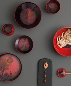 Les Jardins Royaux Ibride Ming Stackable Serving Set