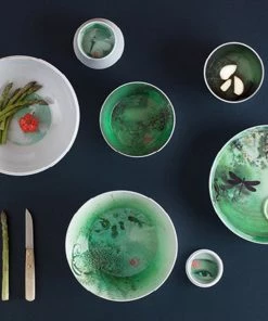 Les Jardins Royaux Ibride Ming Stackable Serving Set