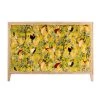 Mind The Gap Les Jardins Royaux MTG FURNITURE - TUFTED HEADBOARD - ROYAL GARDEN GREEN VELVET