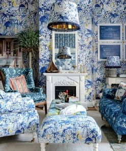 Mind The Gap Rhodes Stonewashed Cotton Cushion