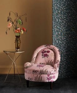 Liberty Fabrics Botanical Flora Wellington Velvet Fabric, Lacquer New