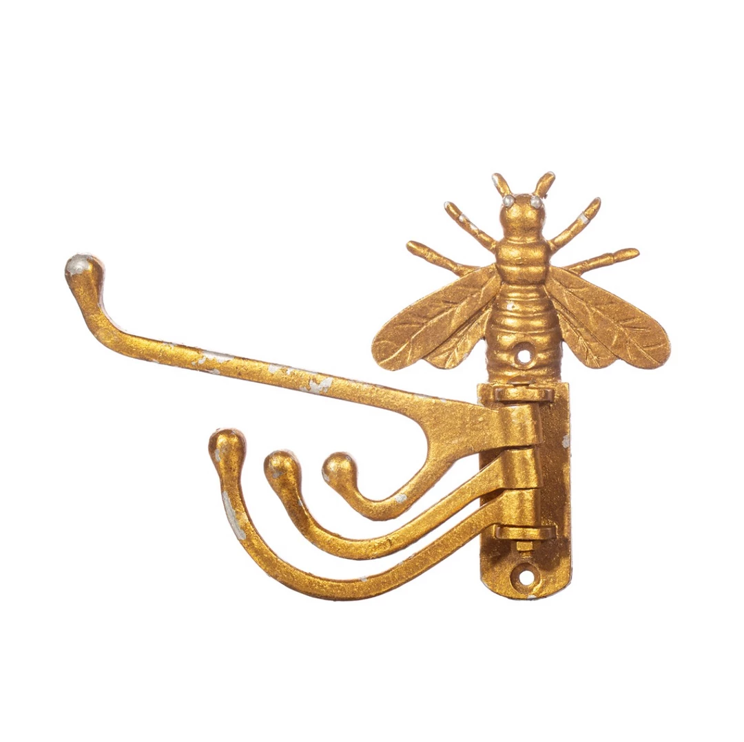 Sass & Belle Gold Bee Multi Hook 4 Sass & Belle Gold Bee Multi Hook