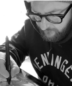 The Monkey Puzzle Tree New 'Hit The North' Superwide Cork Wallpaper By Drew Millward