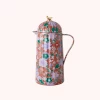 Rice By Rice Brown Floral Printed Thermal Flask
