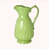 Rice By Rice Large Neon Green Ceramic Jug
