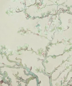 BN Van Gogh Wallpaper - Almond Blossom Smoke