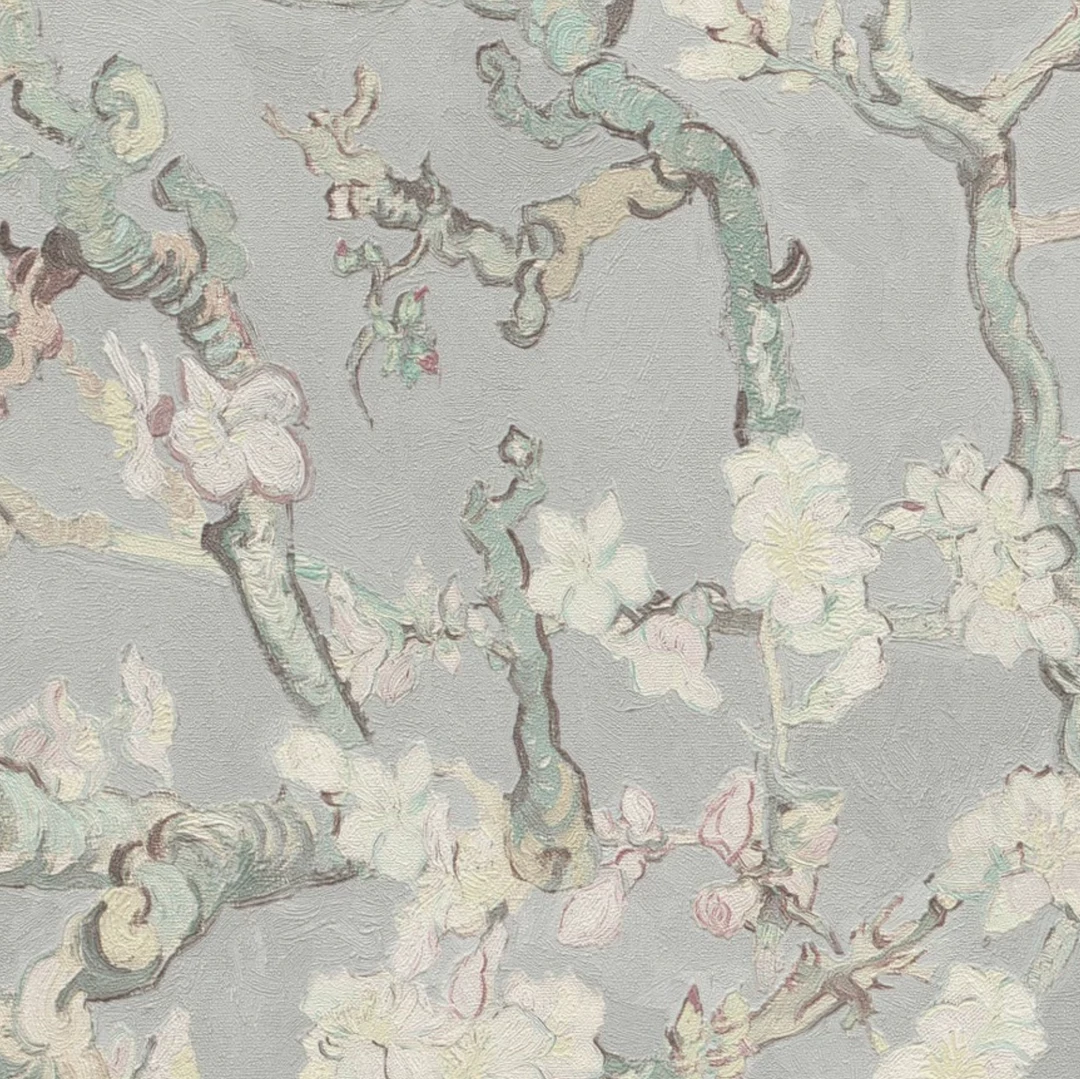 BN Van Gogh Wallpaper - Almond Blossom Snow White 13 BN Van Gogh Wallpaper - Almond Blossom Snow White