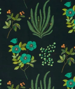 Liberty Fabrics Botanical Flora Wellington Velvet Fabric, Lacquer New