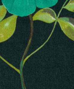 Liberty Fabrics Botanical Flora Velvet Wellington Fabric, Jade New