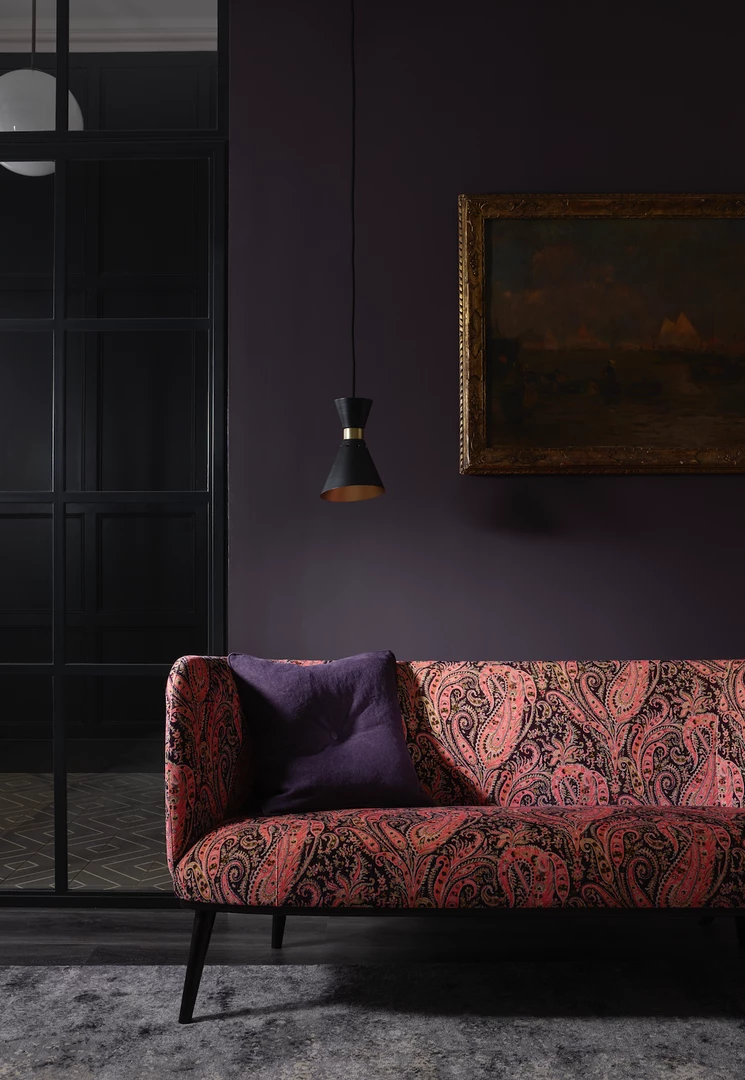 Liberty Fabrics New Felix Raison Cotton Velvet, Lacquer 18 Liberty Fabrics New Felix Raison Cotton Velvet, Lacquer