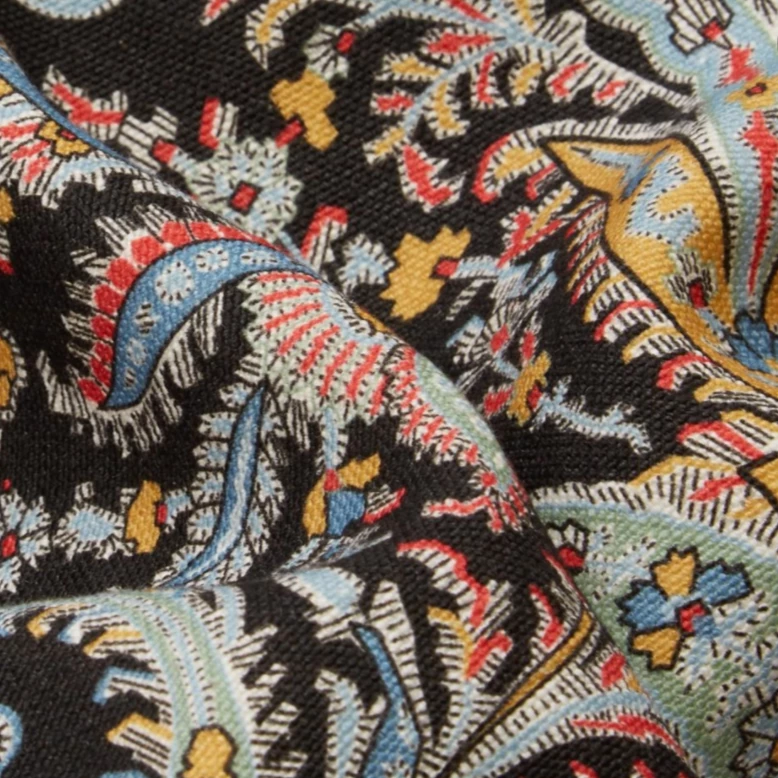 Liberty Fabrics New Felix Raison Emberton Linen, Lichen Dark 4 Liberty Fabrics New Felix Raison Emberton Linen, Lichen Dark