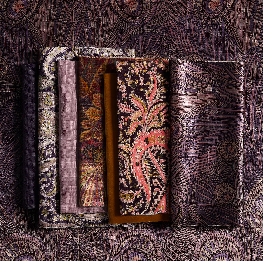 Liberty Fabrics New Felix Raison Chiltern Linen, Pewter 11 Liberty Fabrics New Felix Raison Chiltern Linen, Pewter