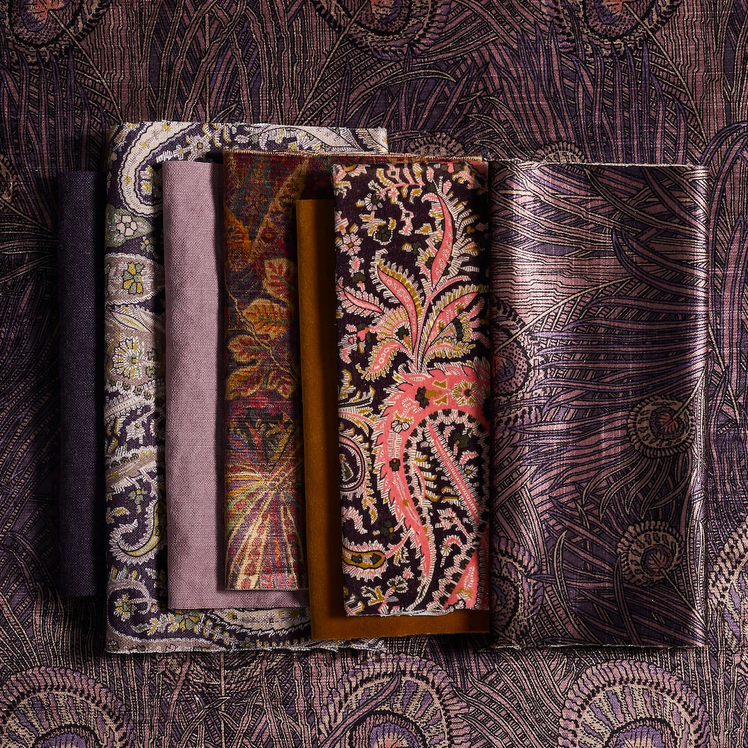 Liberty Fabrics New Felix Raison Emberton Linen, Lichen Dark 18 Liberty Fabrics New Felix Raison Emberton Linen, Lichen Dark