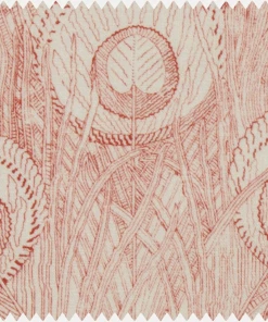 Liberty Fabrics Hebe Marlow Linen Fabric In Lichen Robin's Egg New