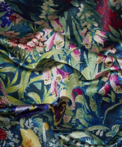 Liberty Fabrics Gails Garden Vintage Velvet In Dawn