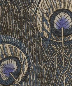 Liberty Fabrics New Hera Feather Ladbroke Linen, Pewter