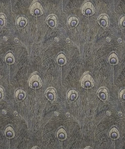 Liberty Fabrics New Hera Feather Ladbroke Linen, Pewter