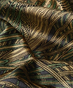 Liberty Fabrics Hera Feather Vintage Velvet, Jade