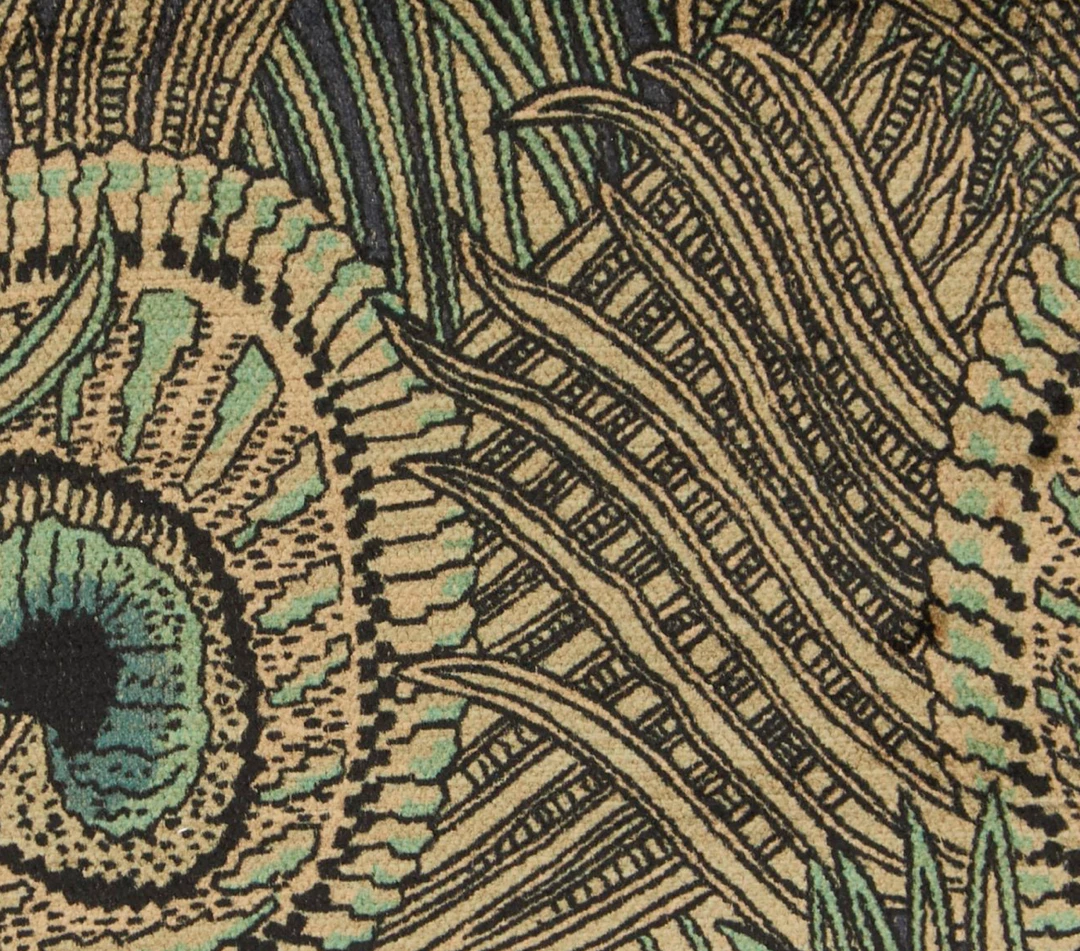 Liberty Fabrics Hera Feather Vintage Velvet, Jade 7 Liberty Fabrics Hera Feather Vintage Velvet, Jade