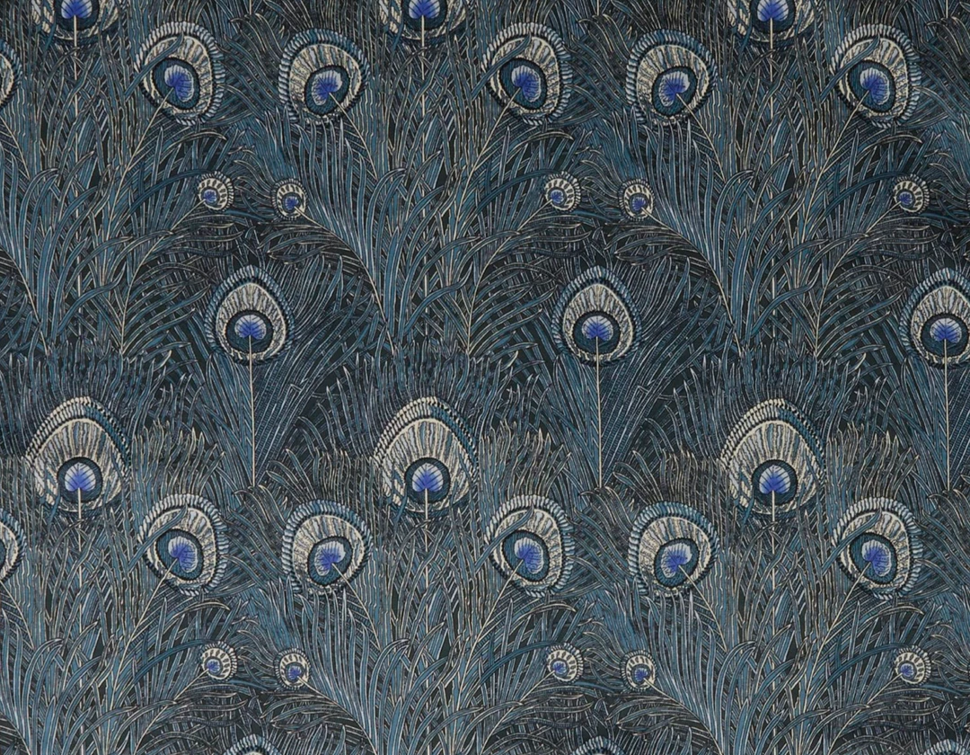 Liberty Fabrics Hera Feather Vintage Velvet, Jade 24 Liberty Fabrics Hera Feather Vintage Velvet, Jade