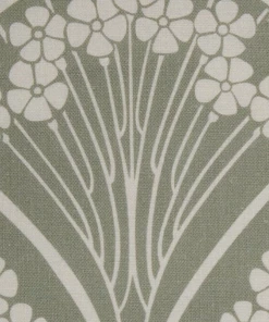 Liberty Fabrics Ianthe Bloom Mono Chiltern Linen, Lichen