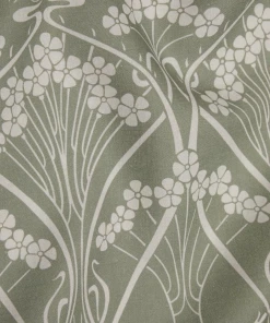 Liberty Fabrics Ianthe Bloom Mono Chiltern Linen, Lichen