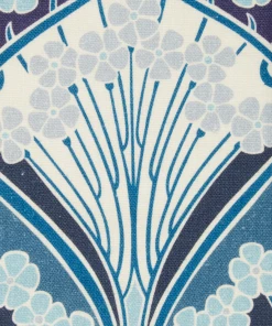 Liberty Fabrics Ianthe Bloom Multi Ladbroke Linen, Jade New