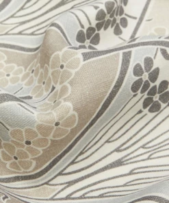 Liberty Fabrics Ianthe Bloom Multi Ladbroke Linen, Jade New